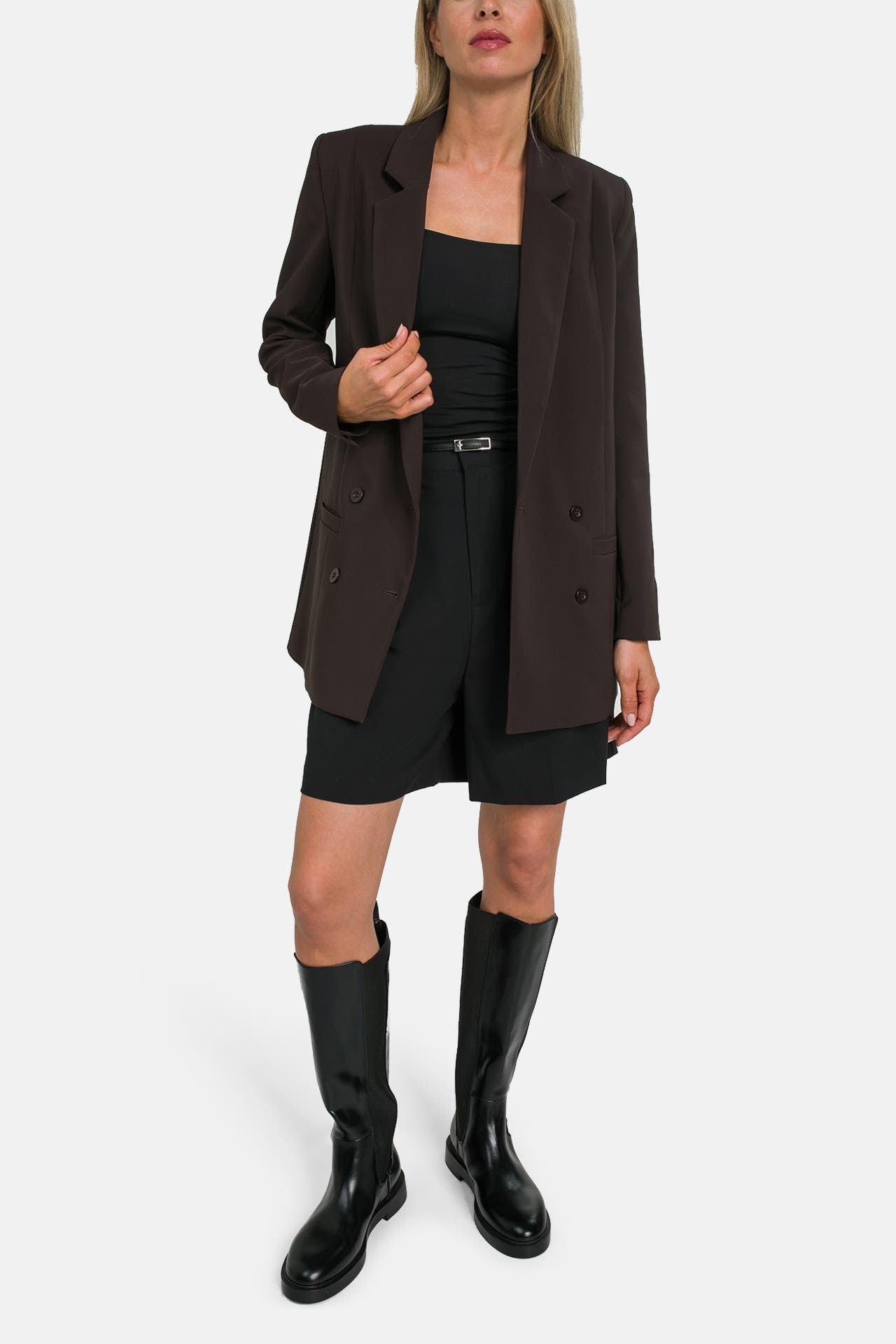 GESTUZ Longblazer 'Joelle' dunkelbraun, Bild 1