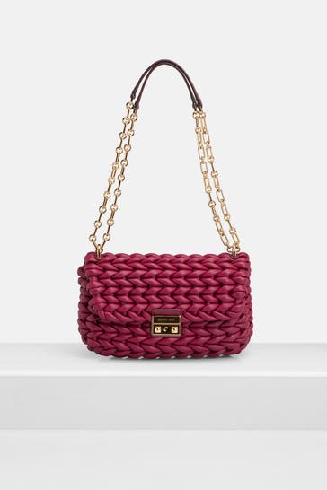 MICHAEL MICHAEL KORS Schultertasche 'Tribeca' beere