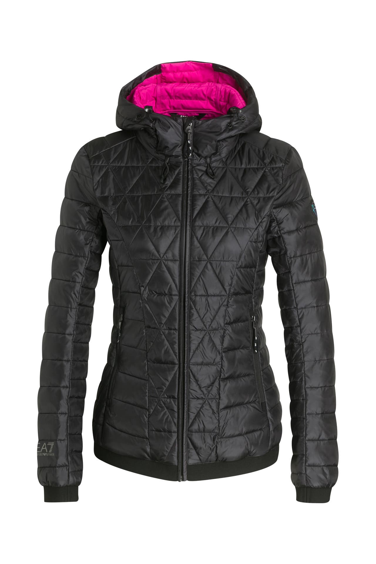 EA7 Light-Steppjacke schwarz, Bild 1