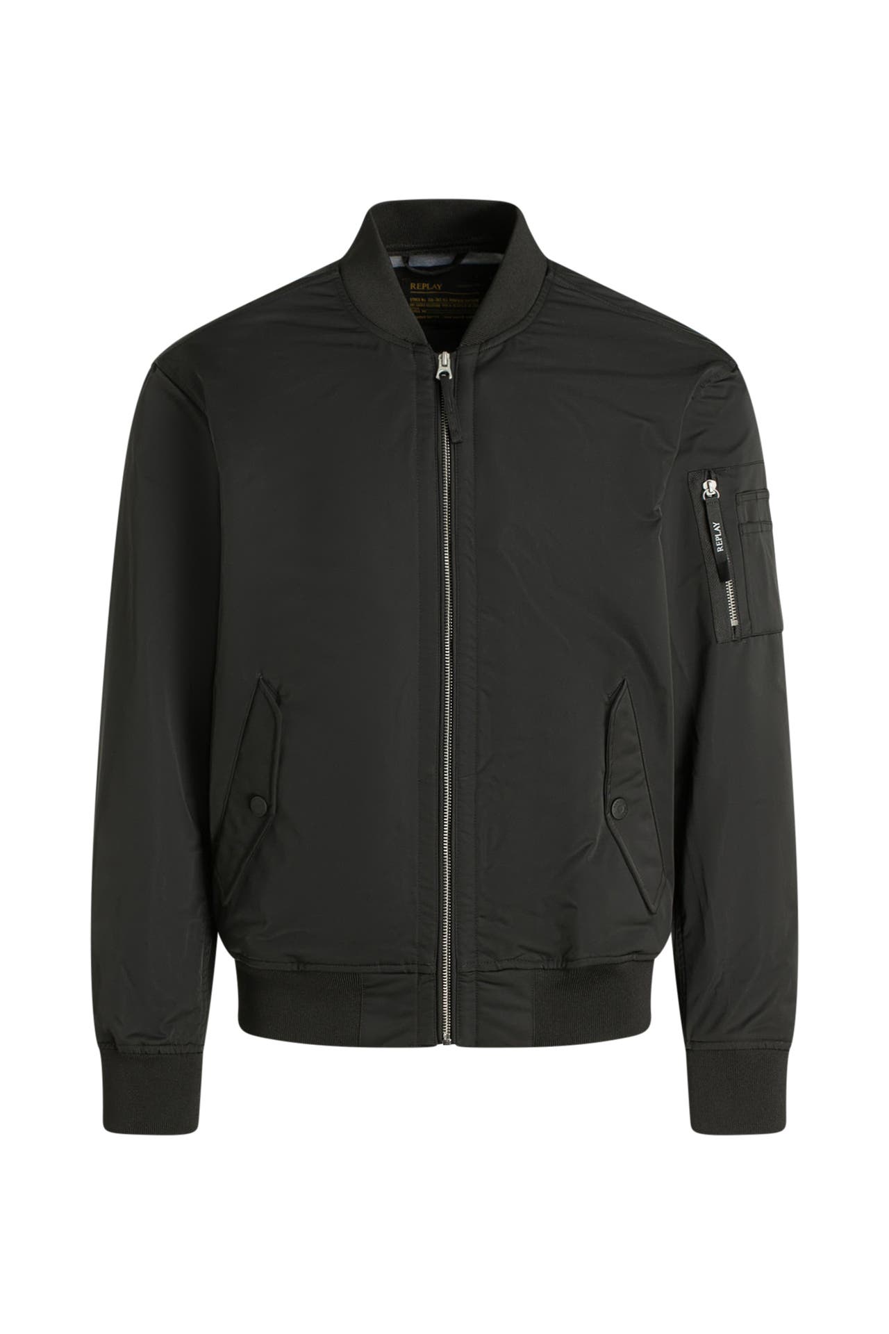 REPLAY | BLOUSON PILOTE SIMPLE EN CUIR NUBUCK - Le nomade fashion