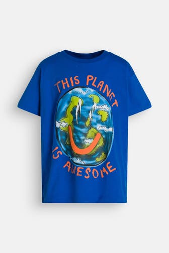 DESIGUAL T-Shirt dunkelblau