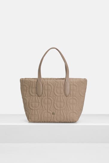 AIGNER Handtasche 'Cuscino' beige