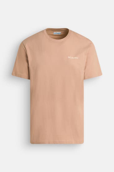 COLUMBIA - T-Shirt hellbraun