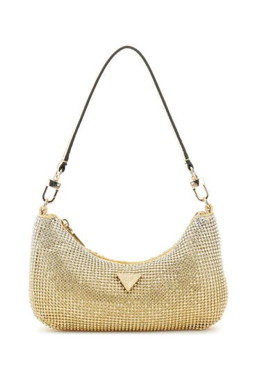 GUESS Schultertasche 'Zalina' gold