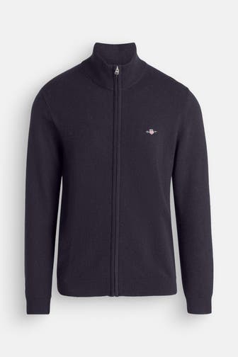 GANT Wollmixjacke nachtblau