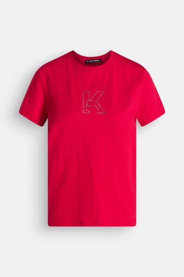 KARL LAGERFELD - T-Shirt rot