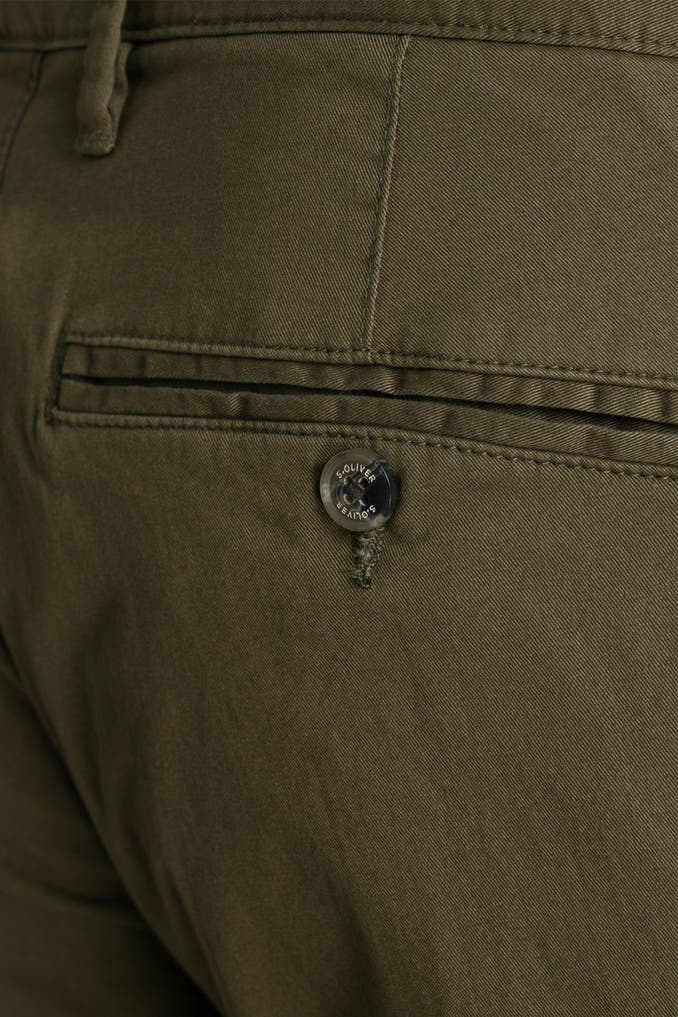 S.OLIVER Chino 'Austin' oliv » günstig online kaufen Outletcity