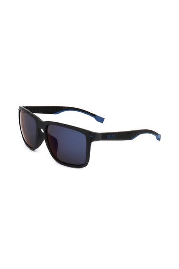 BOSS Sonnenbrille '1542/F/S' dunkelgrau