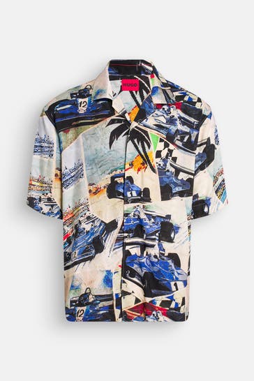 HUGO Karohemd Regular Fit