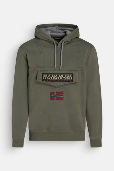 NAPAPIJRI Hoodie oliv