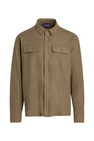 PATAGONIA Hemd oliv
