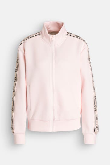 GUESS Sweatjacke hellrosa