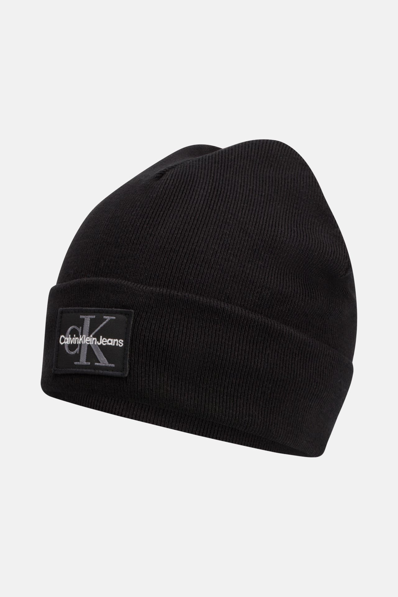 CALVIN KLEIN Strickmütze schwarz, Bild 1