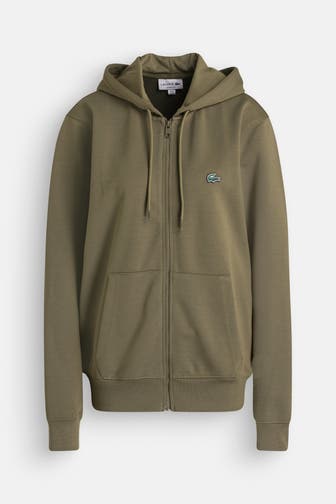 LACOSTE Sweatjacke oliv