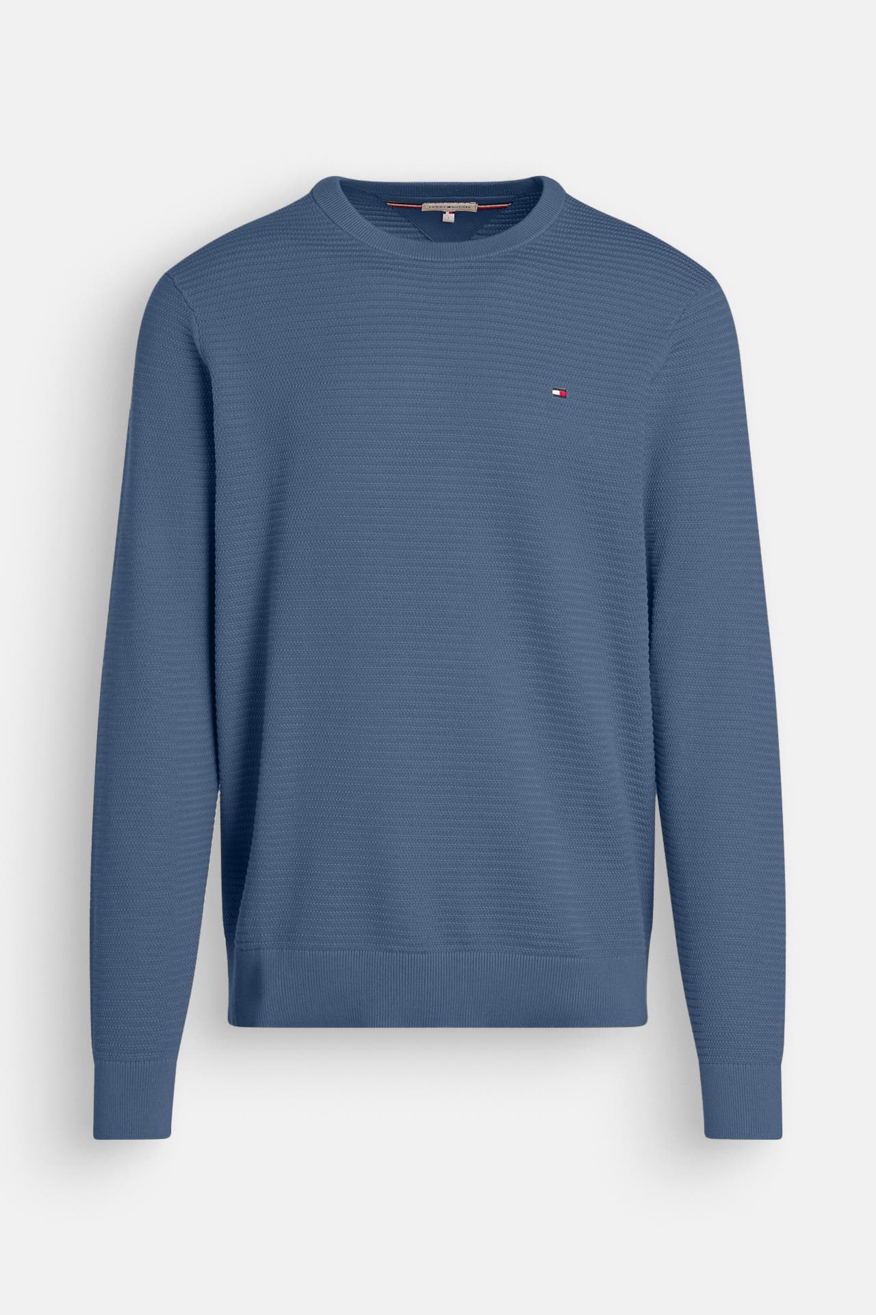 TOMMY HILFIGER Strickpullover graublau, Bild 1
