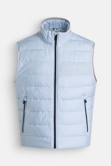 BOSS Steppweste 'Cenito' hellblau