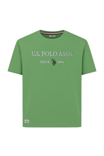 U.S. POLO ASSN. T-Shirt hellgrün