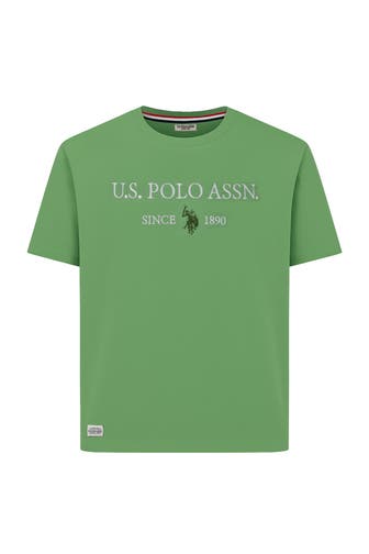 U.S. POLO ASSN. T-Shirt hellgrün
