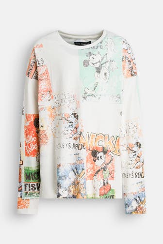 DESIGUAL Longsleeve gemustert