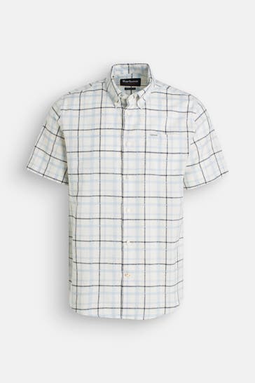 BARBOUR Leinenmix-Hemd 'Glover' Regular Fit