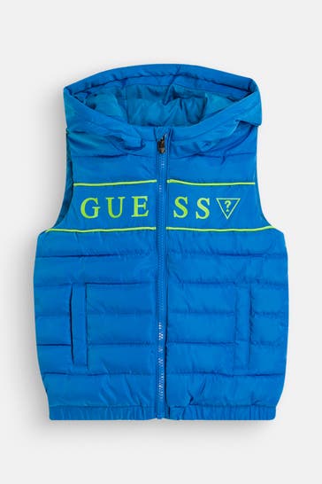 GUESS Weste blau