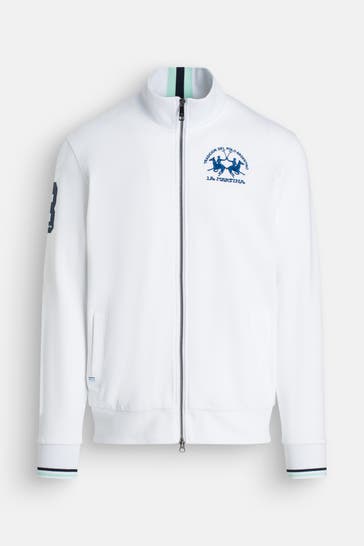 LA MARTINA Sweatjacke weiß