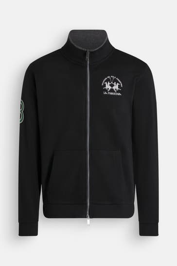 LA MARTINA Sweatjacke schwarz
