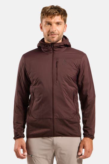 ODLO Übergangsjacke 'Ascent' burgunder
