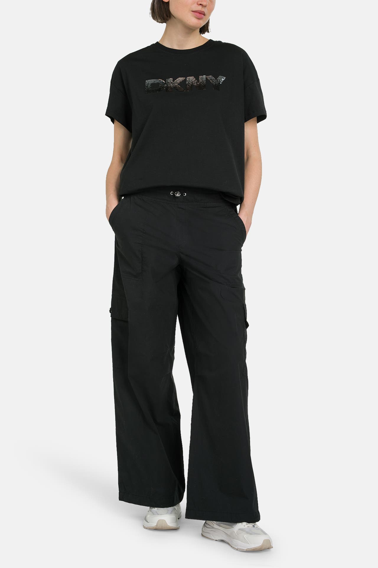 DKNY Cargohose schwarz, Bild 1