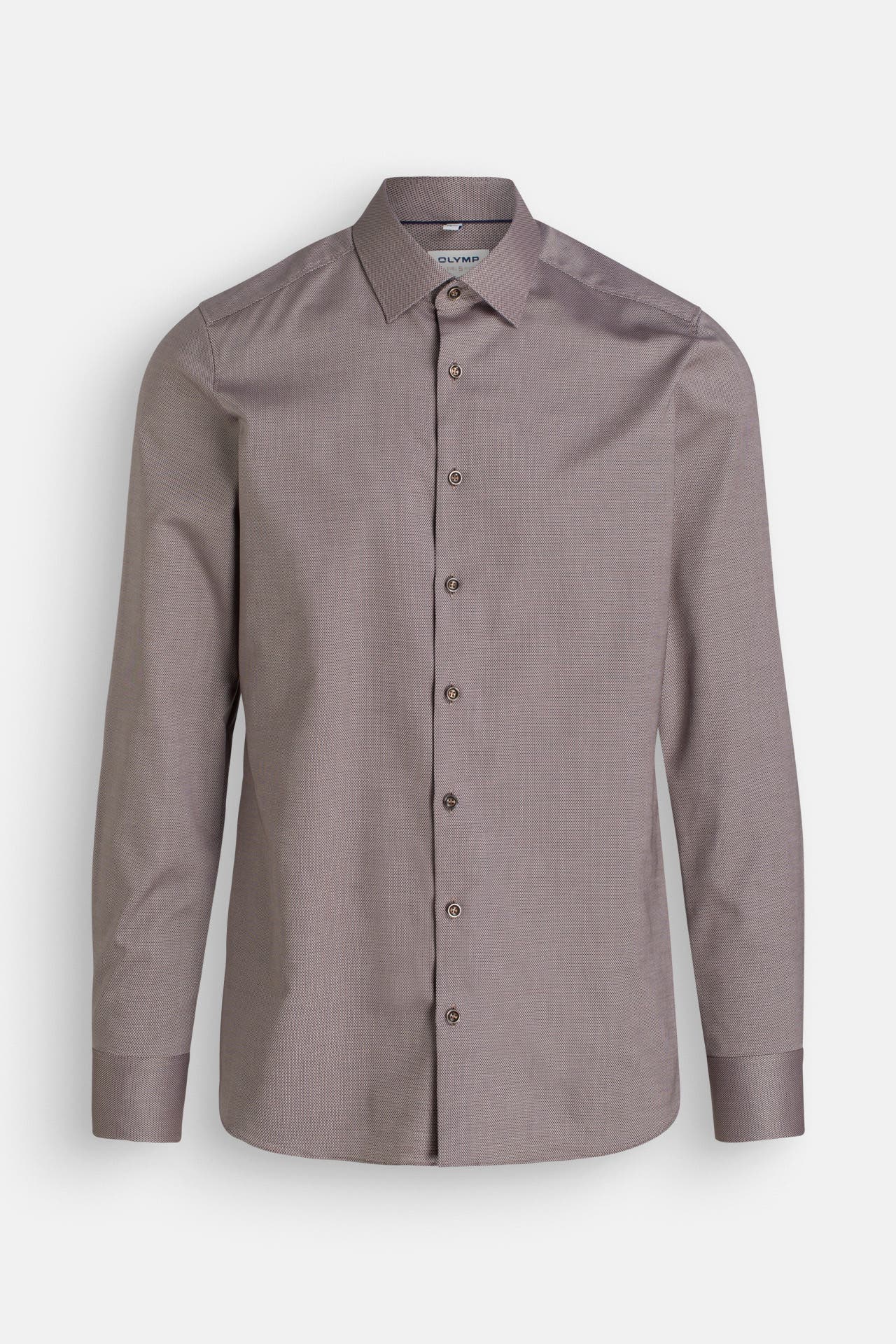 OLYMP Level Five Casual-Hemd taupe Slim Fit, Bild 1