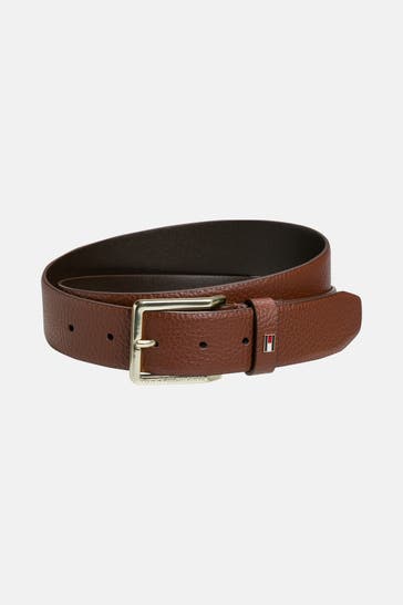 TOMMY HILFIGER Gürtel 'Oliver' rostbraun