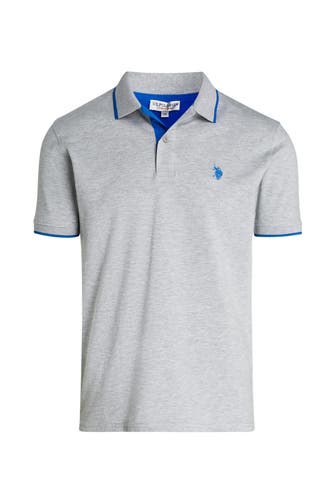 U.S. POLO ASSN. Polo-Shirt grau