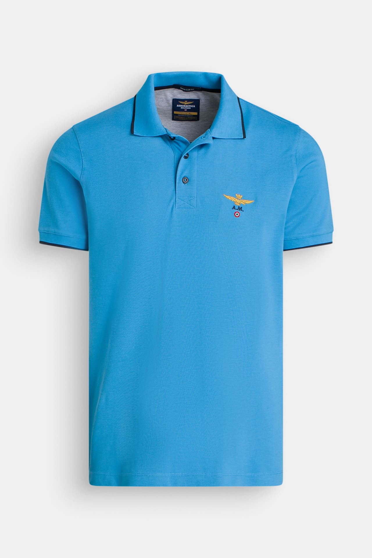 AERONAUTICA MILITARE Polo-Shirt blau, Bild 1