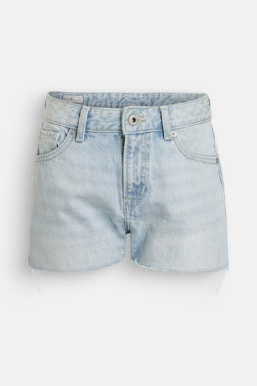 PEPE JEANS Jeansshorts hellblau