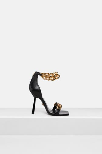 VERSACE Sandaletten schwarz