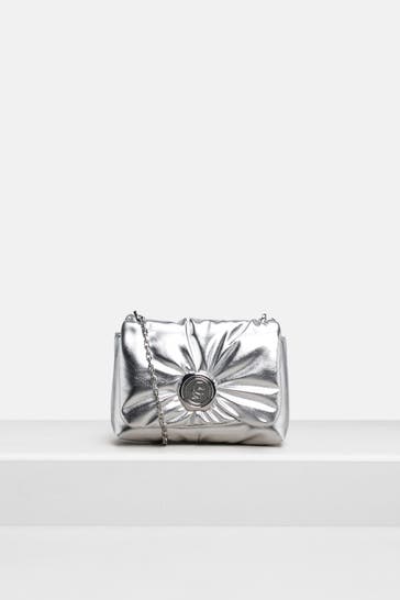 KARL LAGERFELD Umhängetasche 'Kameo' silber