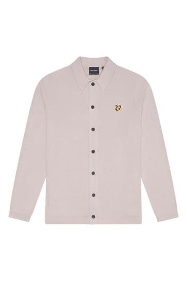 LYLE&SCOTT Strickjacke steingrau