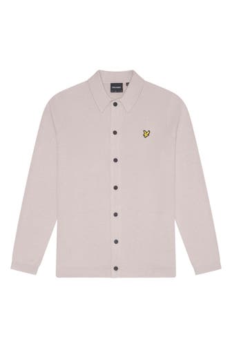 LYLE&SCOTT Strickjacke steingrau