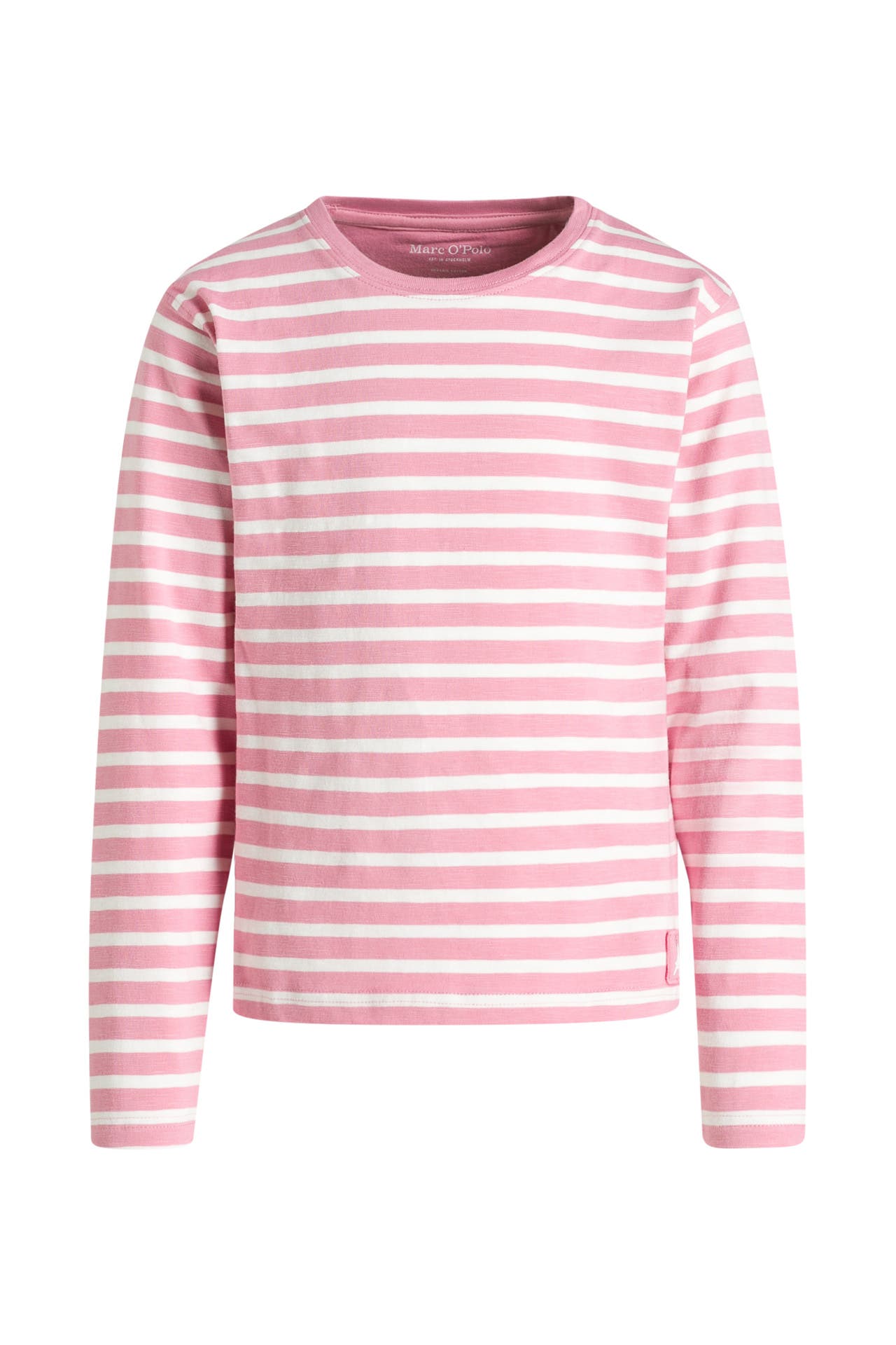 MARC O'POLO Longsleeve rosa gestreift, Bild 1