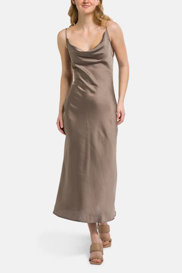 GUESS Kleid 'Akilina' taupe