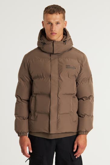 CHASIN' Steppjacke 'Nebula' braun