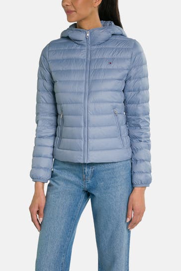 TOMMY HILFIGER Daunenjacke taubenblau