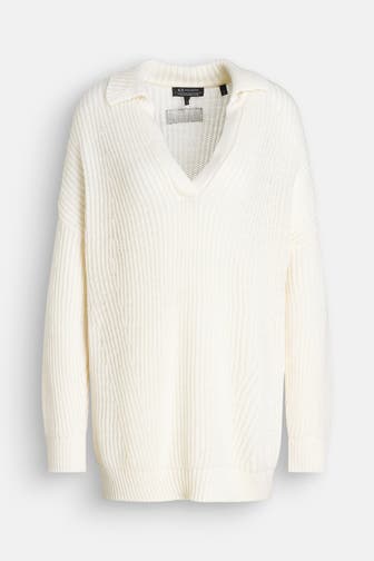 ARMANI EXCHANGE Wollmix-Pullover ecru