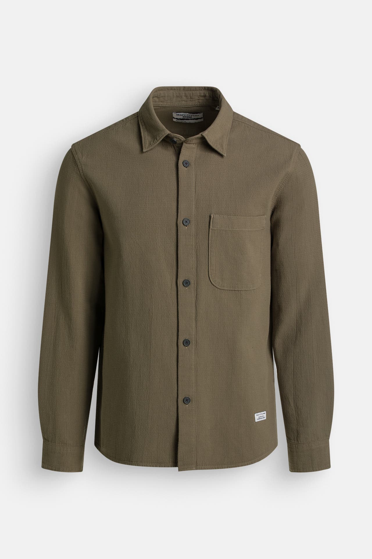 MARC O'POLO DENIM Overshirt oliv, Bild 1
