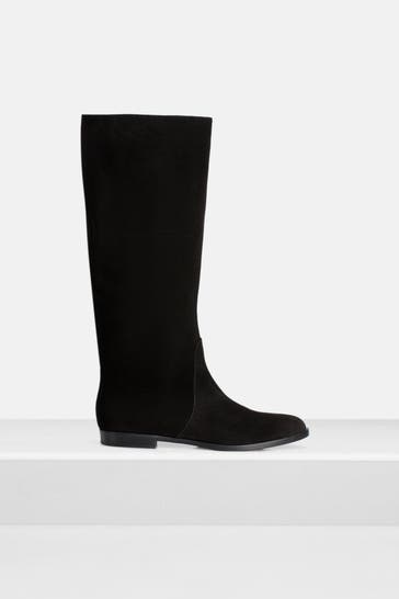SERGIO ROSSI Boots 'Softy' schwarz