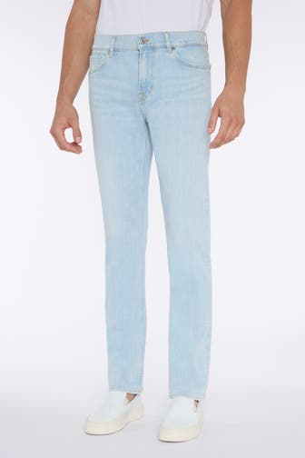 7 FOR ALL MANKIND Jeans hellblau slim