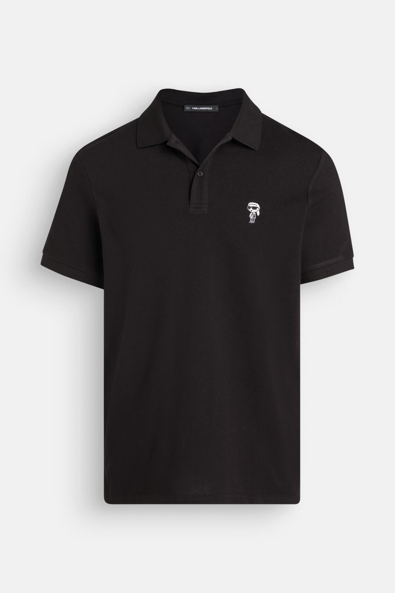 KARL LAGERFELD Polo-Shirt schwarz, Bild 1