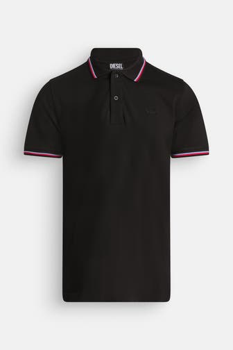 DIESEL Polo-Shirt schwarz
