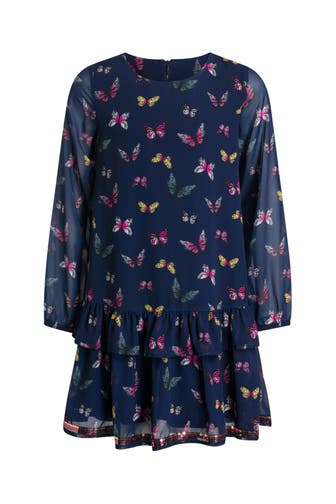 HAPPY GIRLS Kleid gemustert