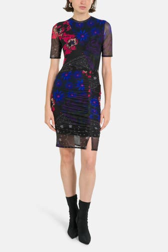 DESIGUAL Minikleid 'Monica' gemustert